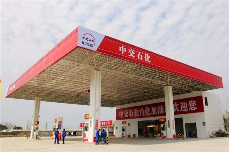 德令哈加油站钢结构网架案例6